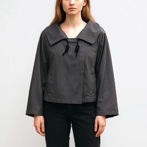 Vintage MARNI Swing Jacket  In Grey | Size US 4